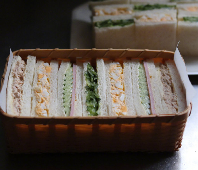 点击大图看下一张：每天都来一份不一样的三明治图片欣赏