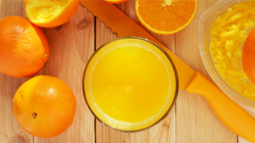 点击大图看下一张：水分超多超浓的橙子高清图片欣赏