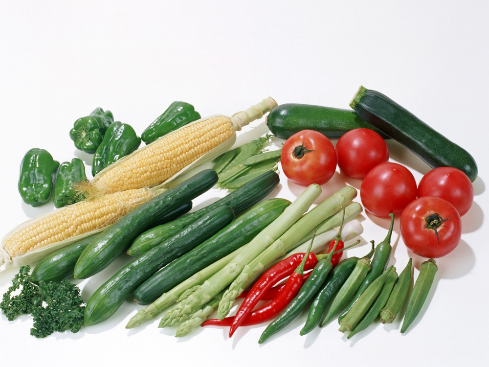 点击大图看下一张：一组有营养含多种维生素的蔬菜