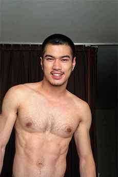 身材超级棒的泰国肌肉帅哥写真照片