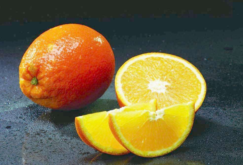 点击大图看下一张：一组橙子的特写高清图片欣赏