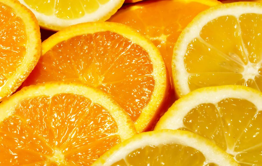 点击大图看下一张：一组橙子的特写高清图片欣赏