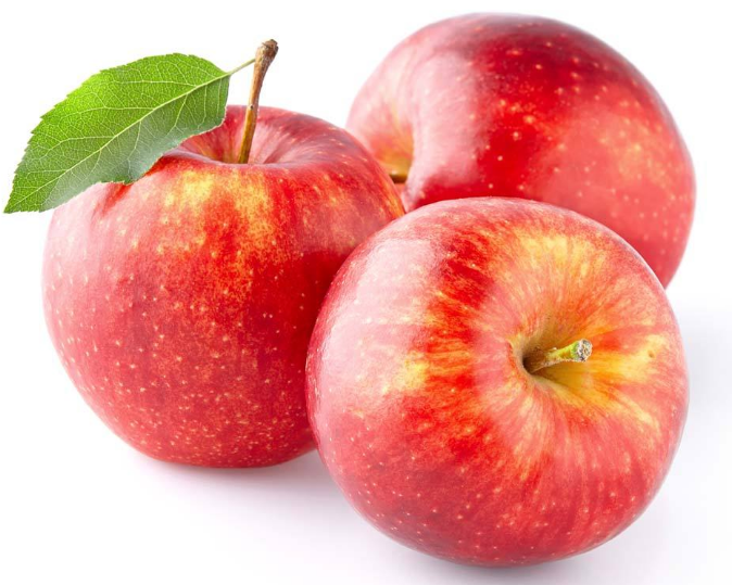 点击大图看下一张：苹果每天适量吃一个也会美白 变美