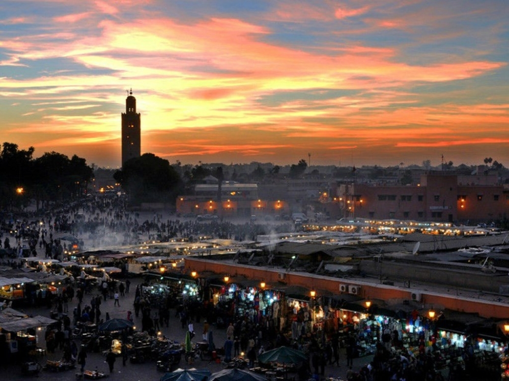 点击大图看下一张：摩洛哥唯美的城市风光图片欣赏