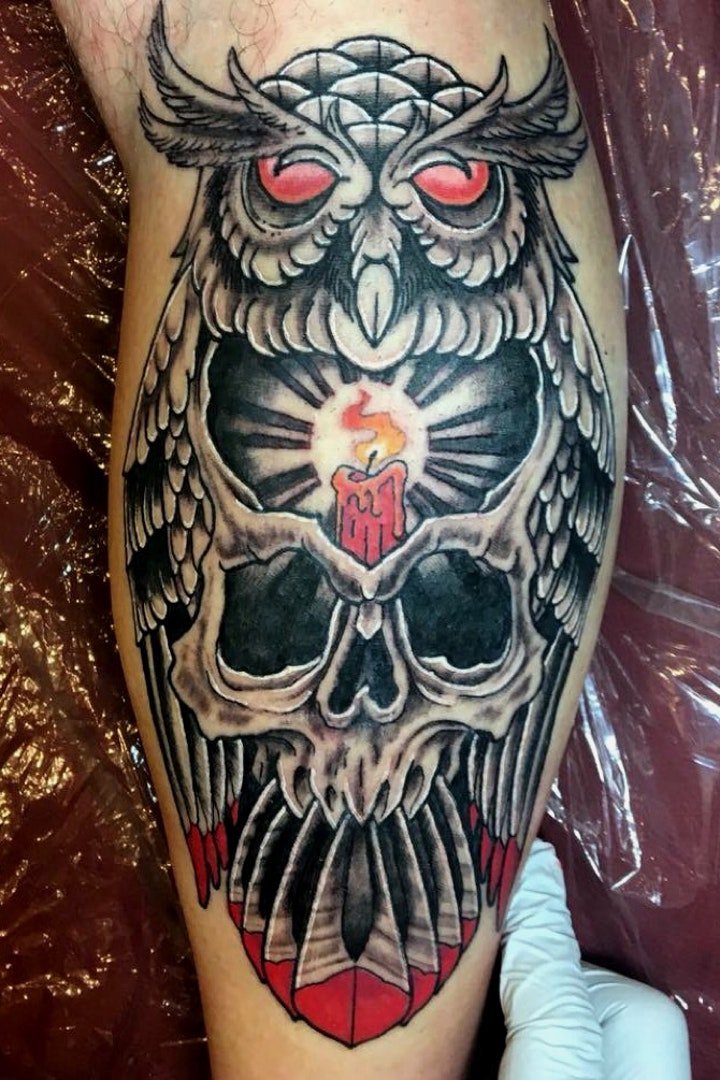 点击大图看下一张:腿脚部纹身图案 10组腿脚部的纹身图案欣赏