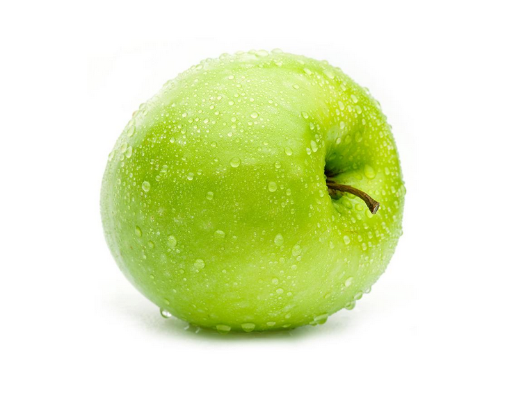 点击大图看下一张：口感上会更加爽脆，酸味也会重些的青苹果