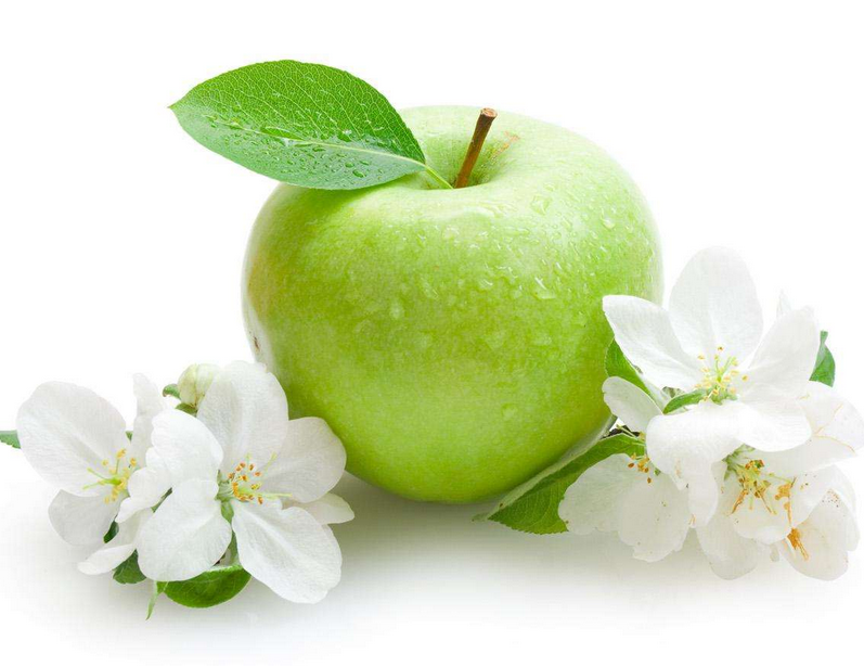 点击大图看下一张：口感上会更加爽脆，酸味也会重些的青苹果