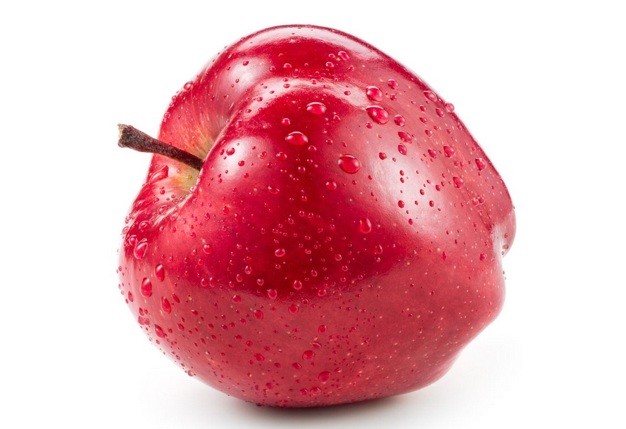 点击大图看下一张：一组红红的苹果图片欣赏