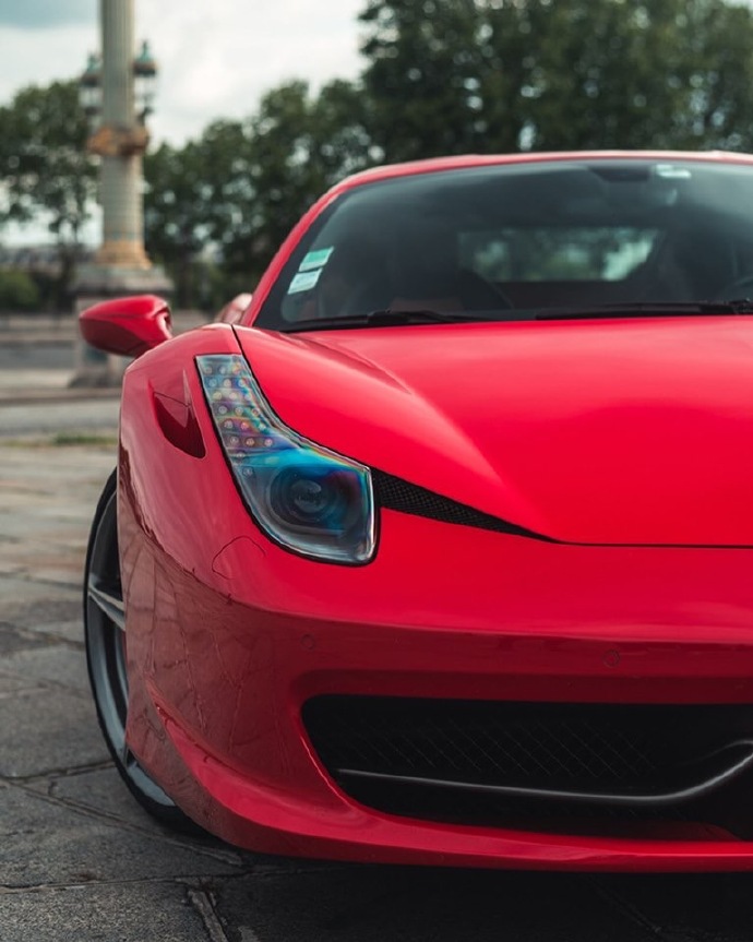 点击大图看下一张：Ferrari 458 大街上你能见到最多的法拉利