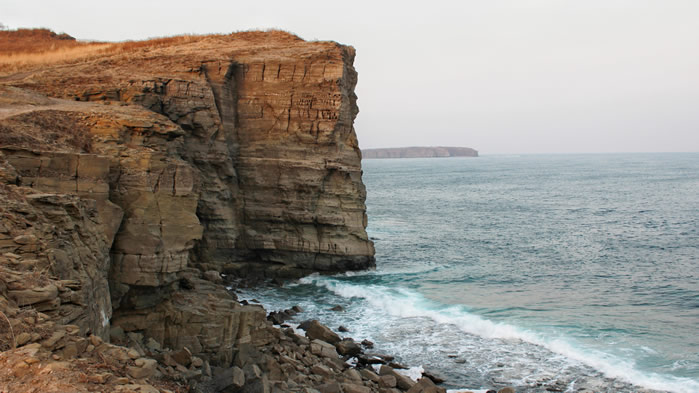 点击大图看下一张：一组危险的海岸悬崖高清图片欣赏