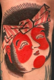 日式纹身图 红色调传统风格的的9张日式纹身图片