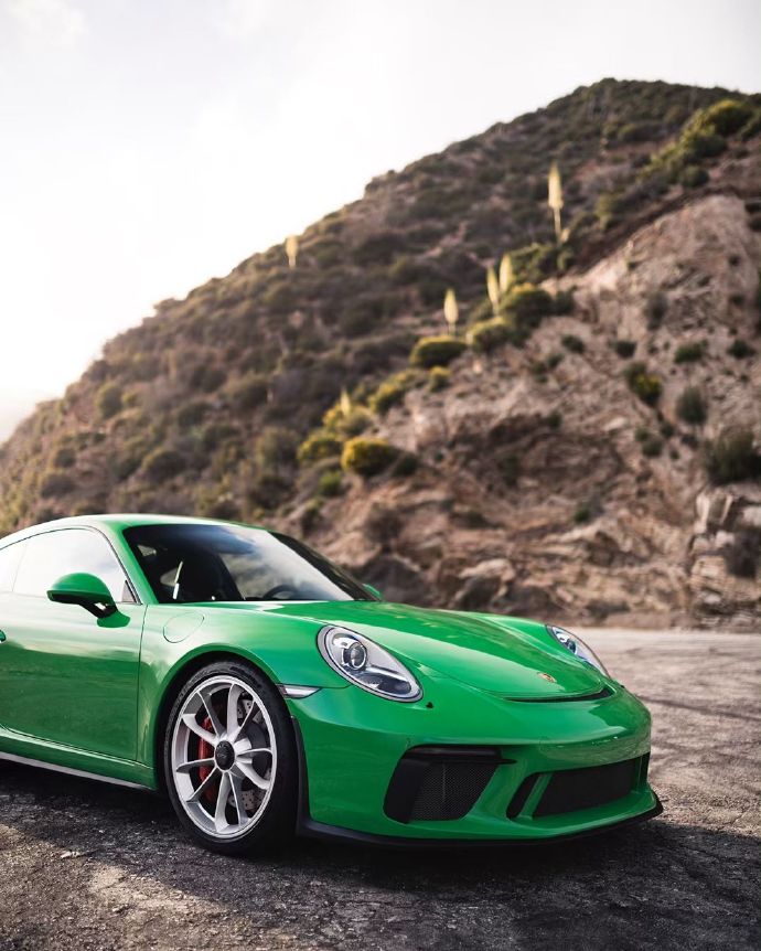 点击大图看下一张：一只绿色小青蛙 GT3 911.2图片欣赏