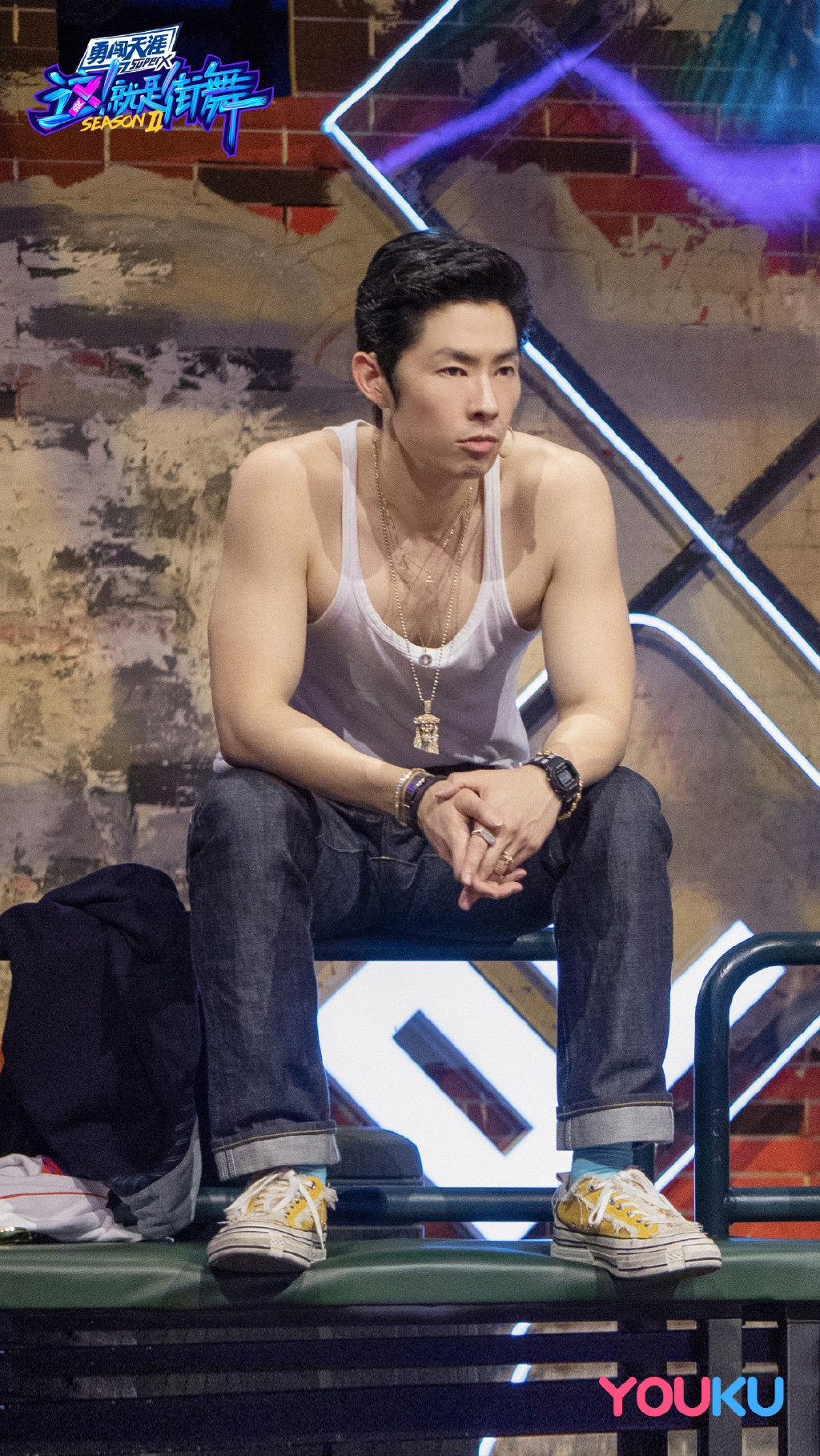 点击大图看下一张:《这就是街舞2》吴建豪第四期剧照图片