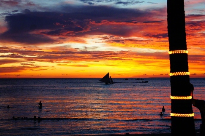 点击大图看下一张：菲律宾风景 菲律宾大海海景图片