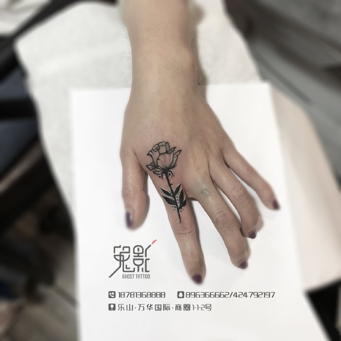 点击大图看下一张：乐山纹身 四川乐山鬼影刺青的纹身图案作品
