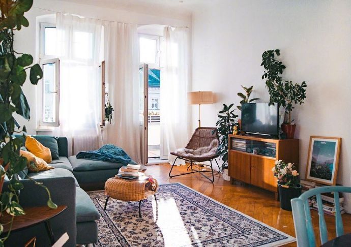 点击大图看下一张:阳光与阳台并存的理想家居装修效果图