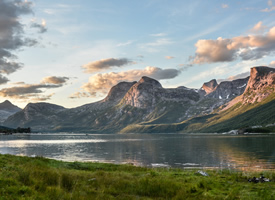 唯美挪威风景高清桌面壁纸