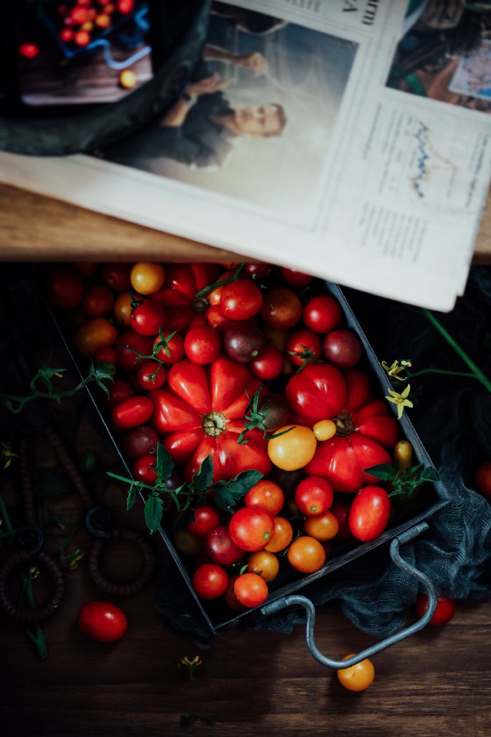 点击大图看下一张：一组美美的小番茄图片欣赏