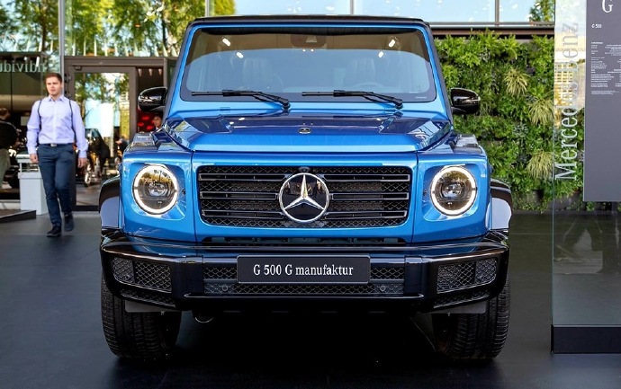 点击大图看下一张：The new Mercedes-Benz G 500 G
