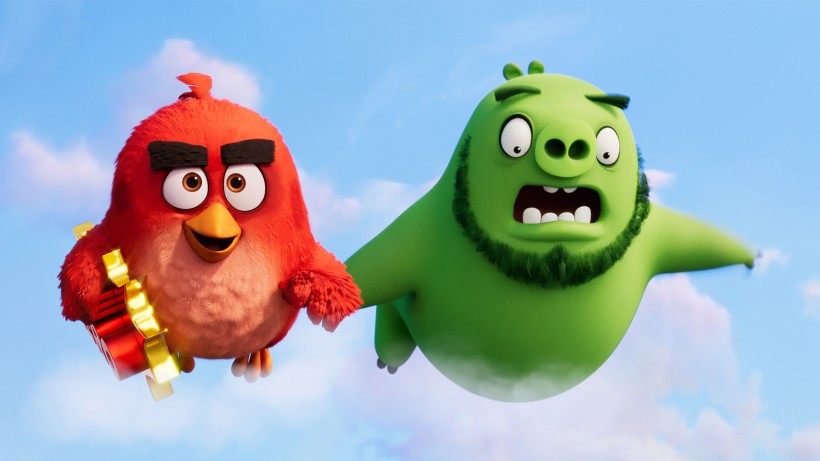 点击大图看下一张：《愤怒的小鸟2》欧美动画电影桌面壁纸图片