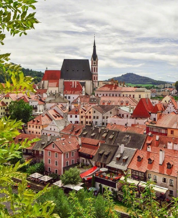 点击大图看下一张：美丽的捷克童话小镇Cesky Krumlov图片