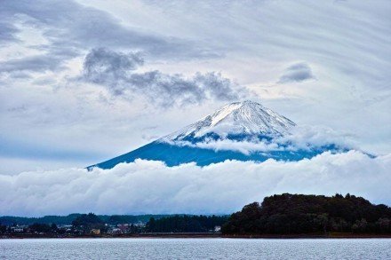 点击大图看下一张：千面富士山，每一面都是自然的奇迹