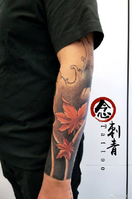 点击大图看下一张：阜阳纹身 阜阳念刺青近期九款纹身图案作品