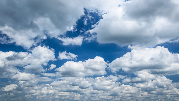 点击大图看下一张：一组唯美的蓝天白云美景图片欣赏