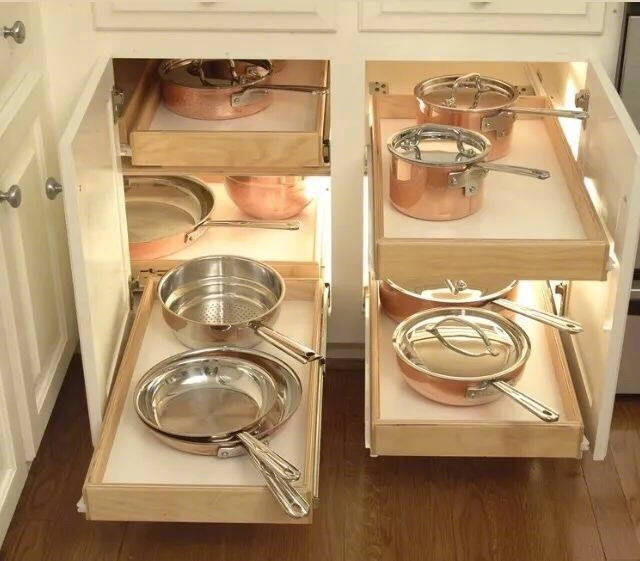 点击大图看下一张：简约整洁厨房设计