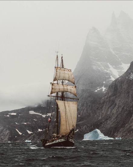 点击大图看下一张：美丽的格陵兰岛风景摄影图片