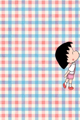 点击大图看下一张：日本卡通动漫樱桃小丸子壁纸图片