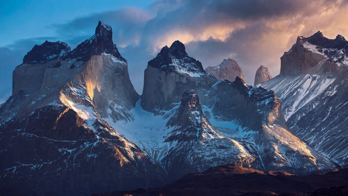 点击大图看下一张：世界上最长的安第斯山脉图片