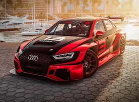 一组超帅气的超跑Audi RS3 LMS ​​​​图片