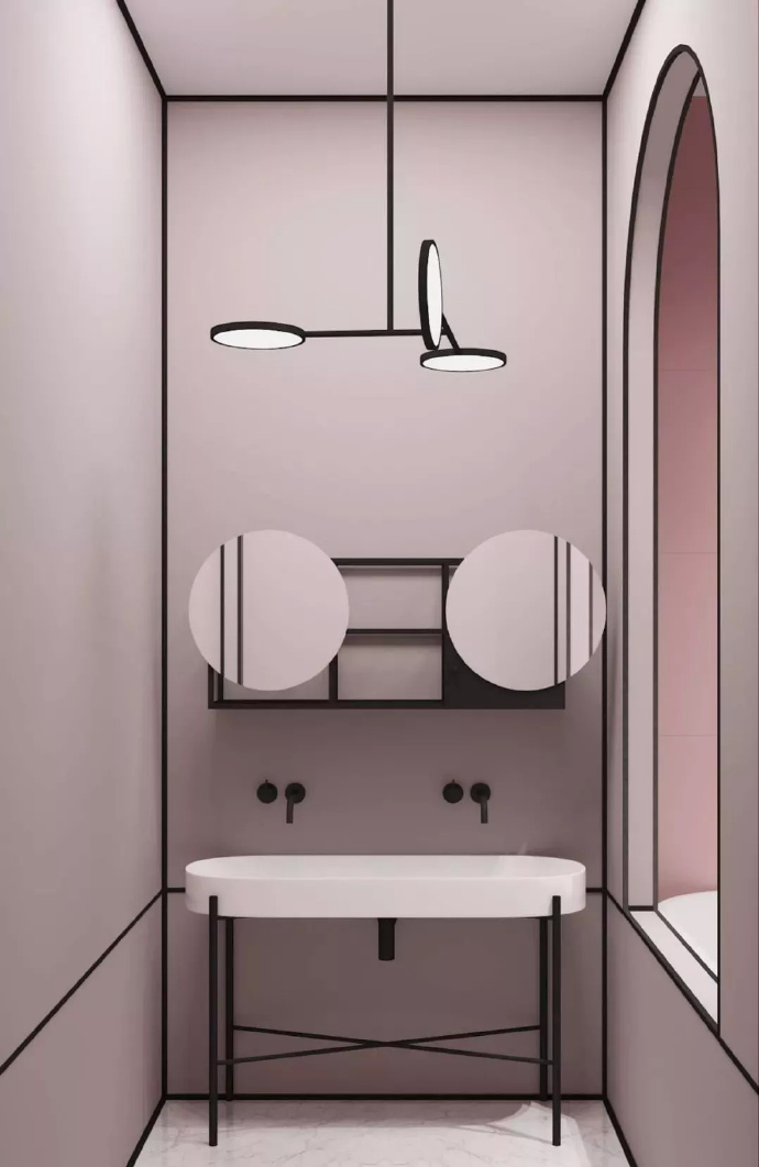 点击大图看下一张：卫生间9款设计方案