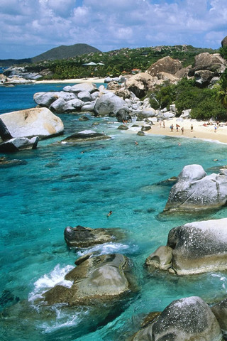 点击大图看下一张：加勒比海风景图片欣赏