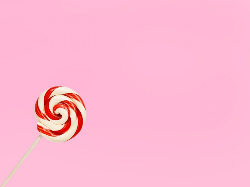 点击大图看下一张：一组甜蜜的五彩棒棒糖图片