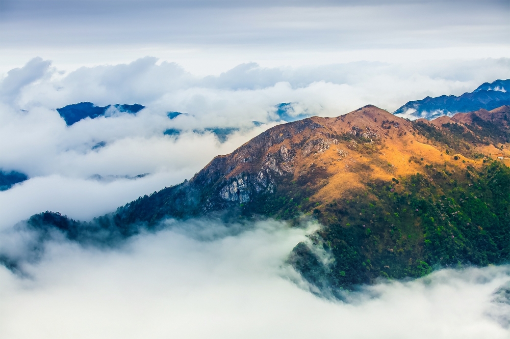 点击大图看下一张：广西桂林的龙胜小南山