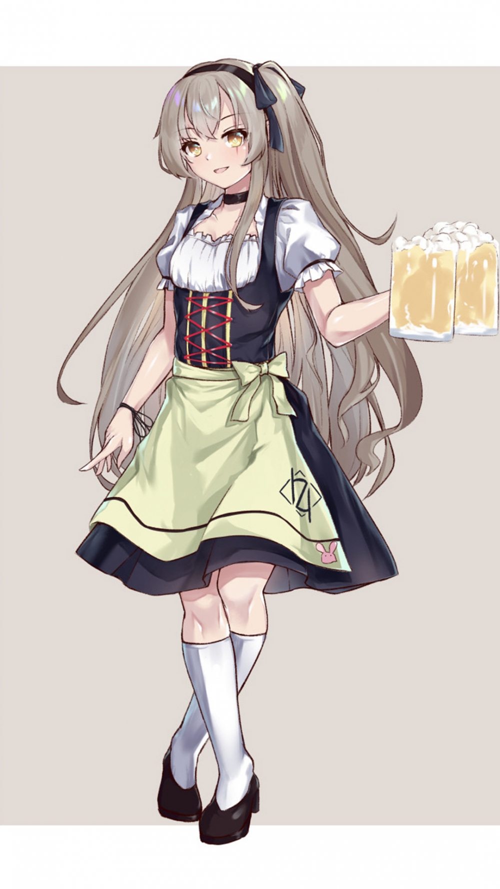 点击大图看下一张：萌系动漫少女高清手机壁纸