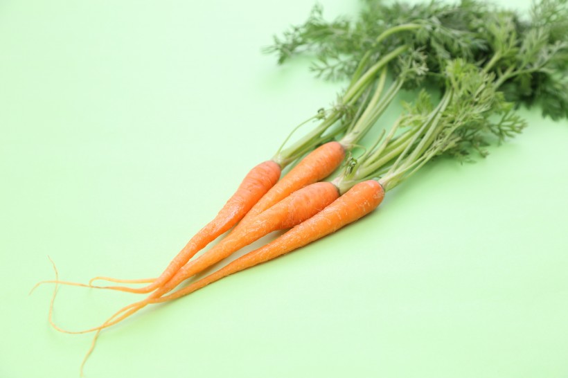 点击大图看下一张：一组营养丰富的胡萝卜图片欣赏