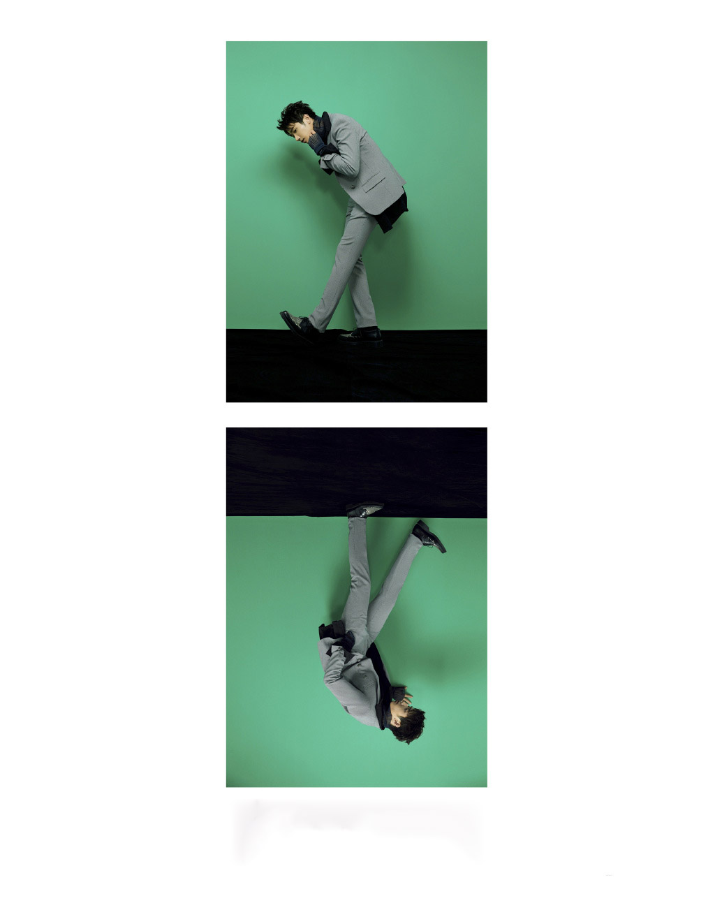 点击大图看下一张：刘以豪复古摩登写真图片