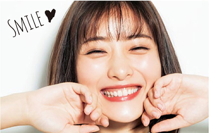 点击大图看下一张：石原里美俏皮甜美写真图片