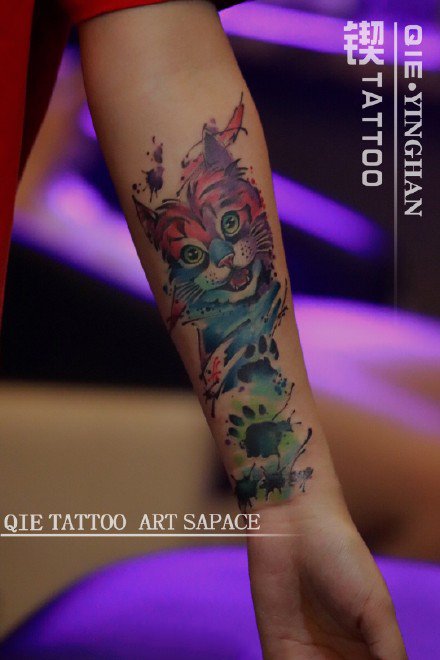 点击大图看下一张：合肥纹身--合肥锲Tattoo的9张纹身图片