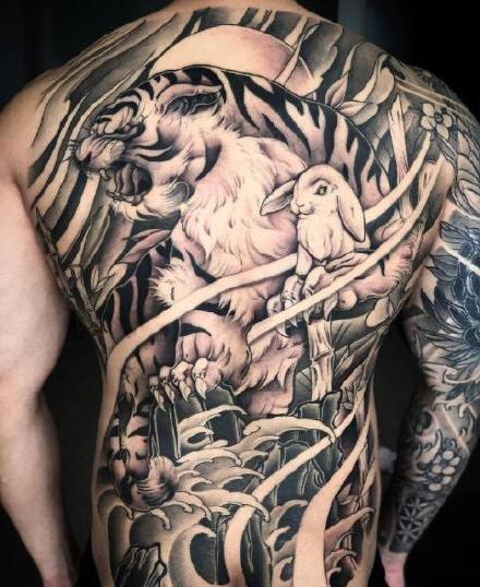 点击大图看下一张：新传统风格的9款纹身图片-澳大利亚纹身师Danny作品