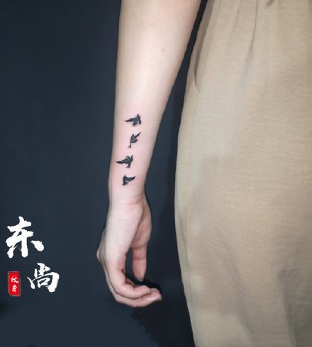点击大图看下一张：广西柳州东尚纹身的9款刺青作品
