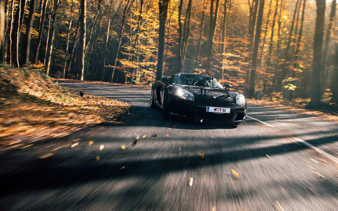 点击大图看下一张：保时捷Carrera GT，太棒了