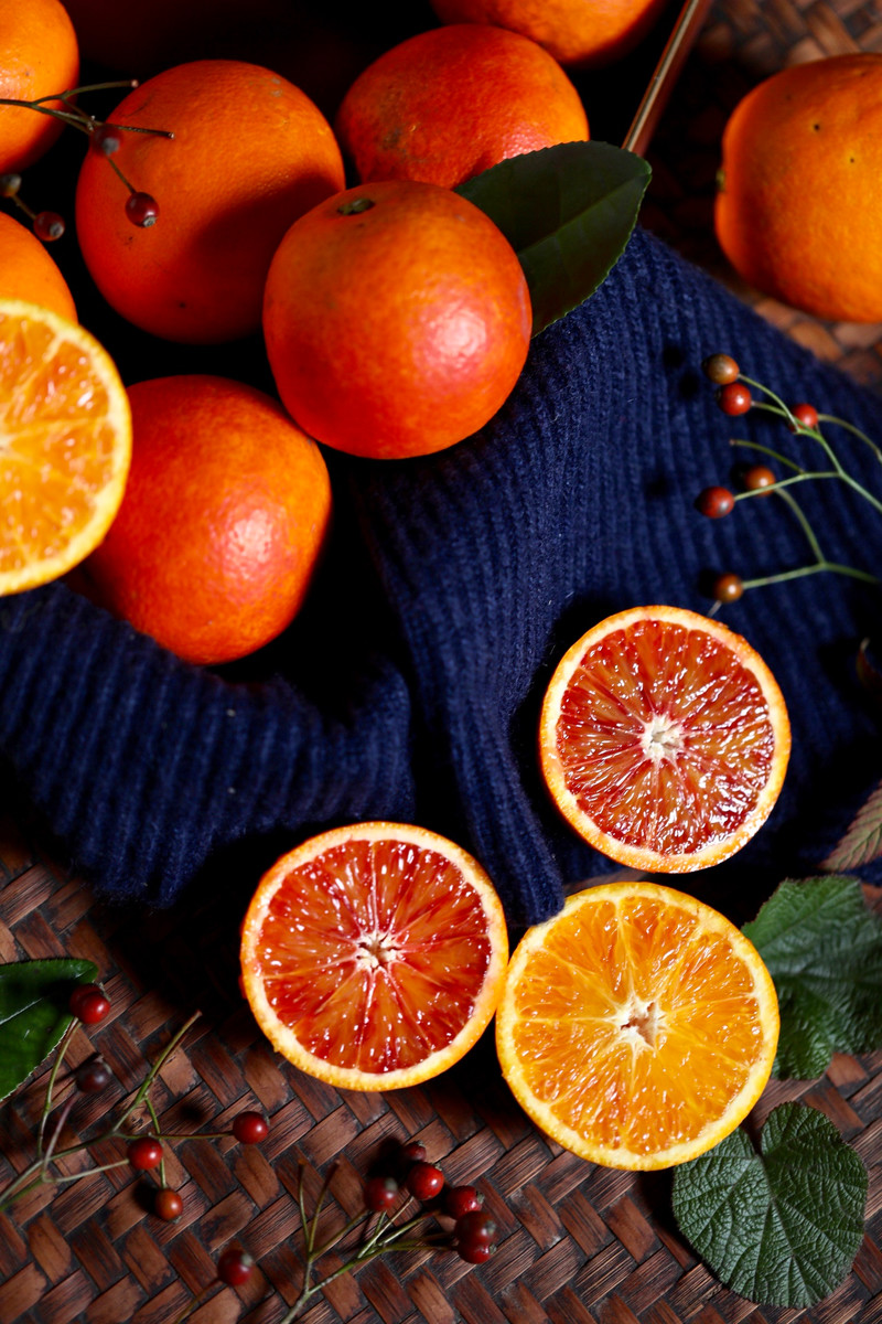 点击大图看下一张：能够改善贫血的血橙橙子图片大全