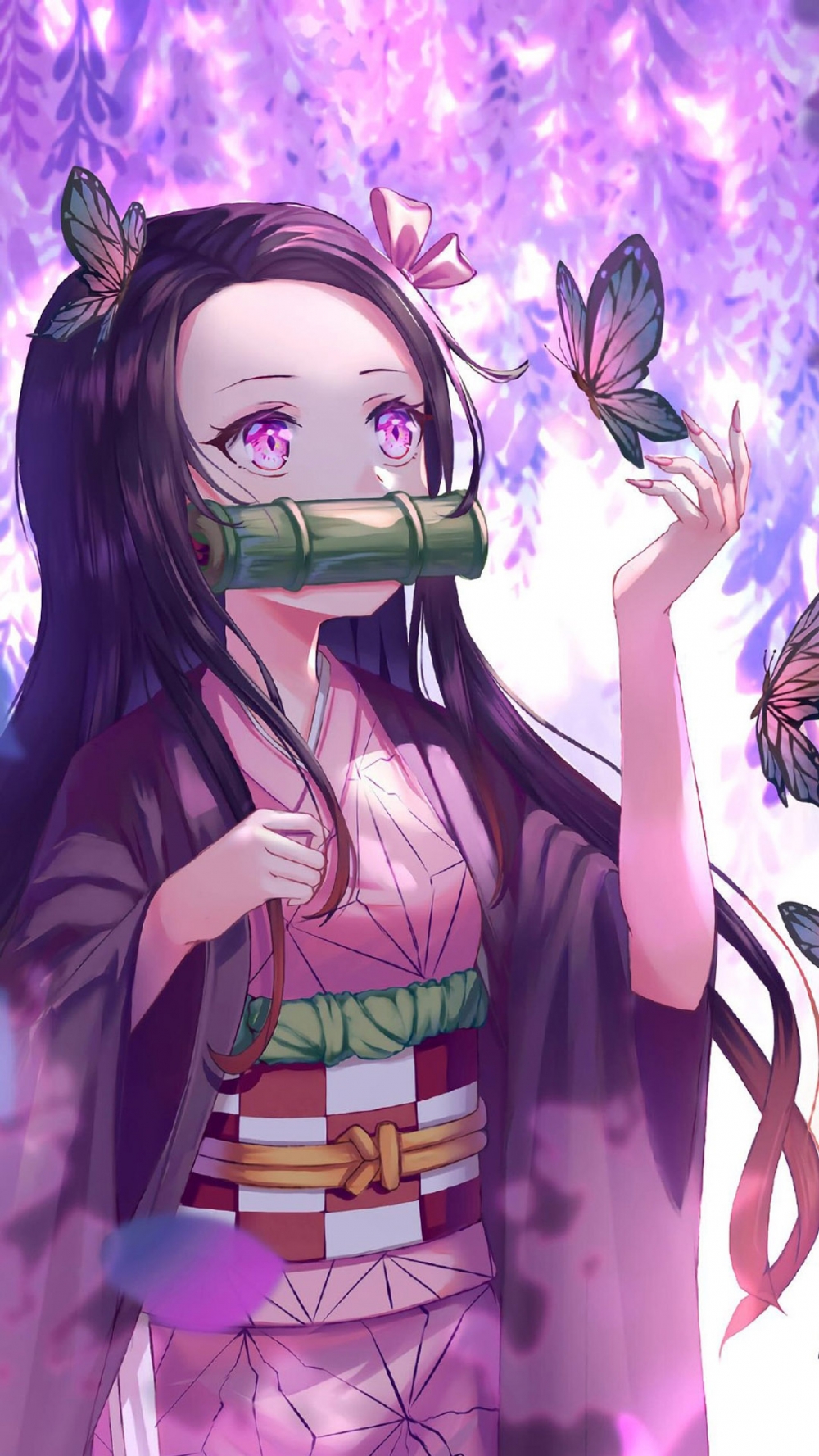 点击大图看下一张:鬼灭之刃动漫角色图片手机壁纸