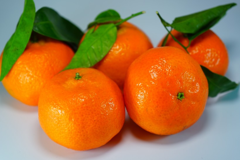 点击大图看下一张：水分特别足的橘子图片欣赏