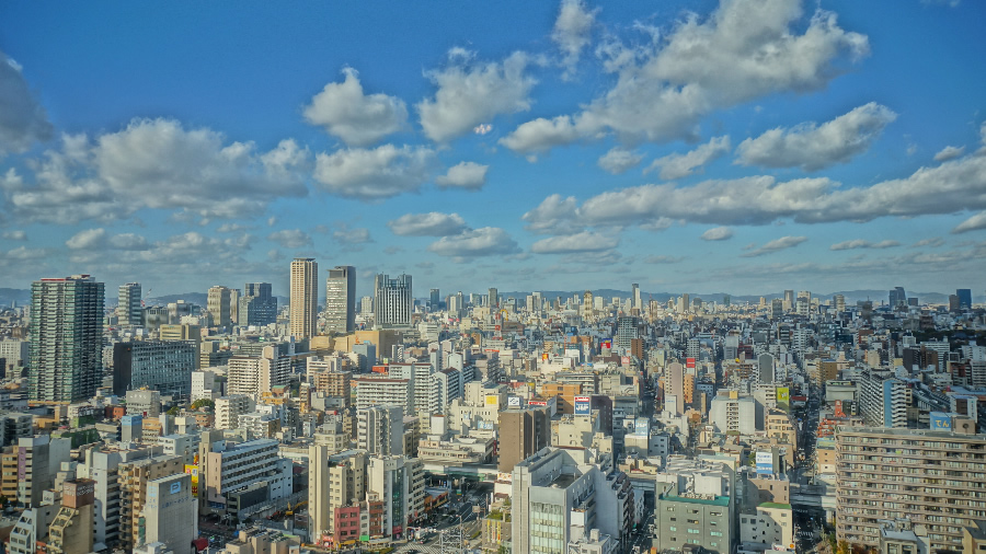 点击大图看下一张：日本大阪风景图片