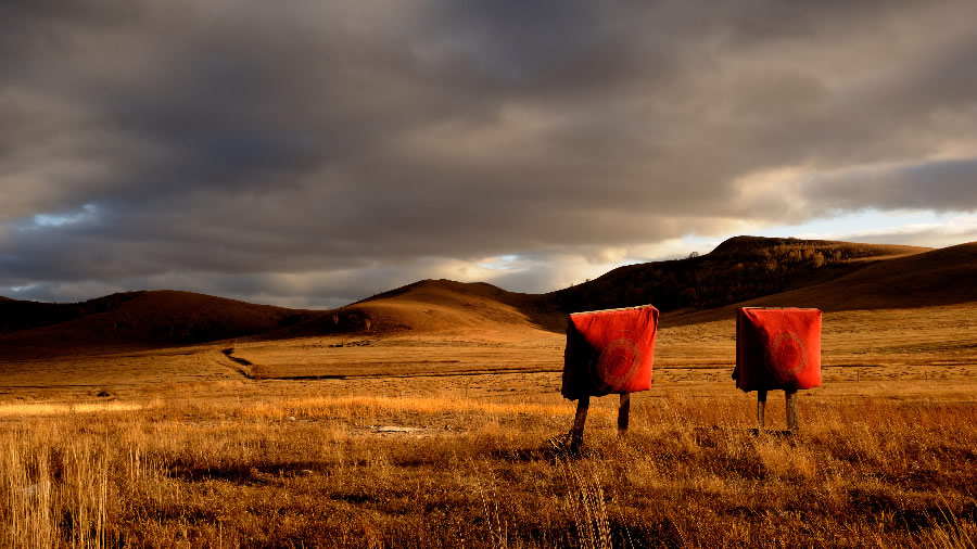 点击大图看下一张：内蒙古坝上草原秋季风景